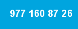 977 160 87 26